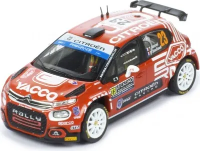Produktbild von IXO 1:43 Citroen C3 Rally2, No.23, WRC, Rally Monte Carlo , Y.Rossel/B.Boulloud,
