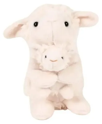Produktbild von Egmont Toys Schmusetuch Plüschschaf mit Baby