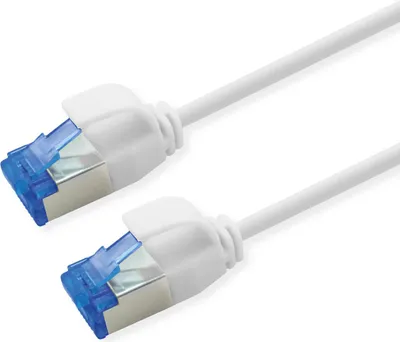 Immagine prodotto di Cavo patch ROLINE Cat.6A (Classe EA) S/FTP (PiMF), LSOH, PoE, bianco, 1,5 m
