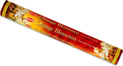 Produktbild von HEM 20 Räucherstäbchen Orange Blossom Orangenblüten handgerollte Räucherstäbchen aus Indien