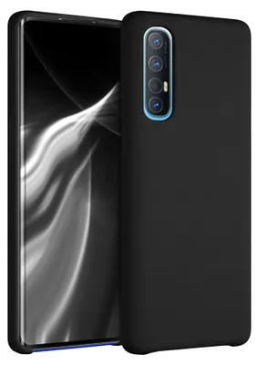 Produktbild von kwmobile Handyhülle für Oppo Find X2 Neo Hülle - Case Silikon - Kabelloses Laden - Schutzhülle Cover in Schwarz