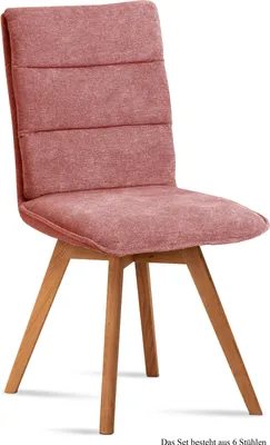Produktbild von Esszimmerstuhl (6er-Set) Dobra 47x92x60 Eiche geölt/Rosewood