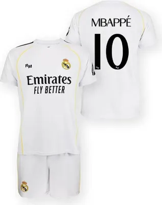 Immagine prodotto di Kylian Mbappé Real Madrid Maglia Casa Bambini - Taglia 152 - 2025/2026 - Merchandise Ufficiale per Fan - Real Fanshop