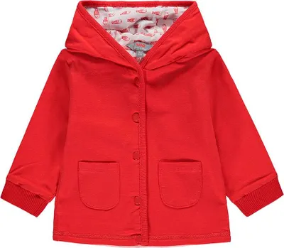 Produktbild von Kanz Baby-Kapuzenpullover in Rot
