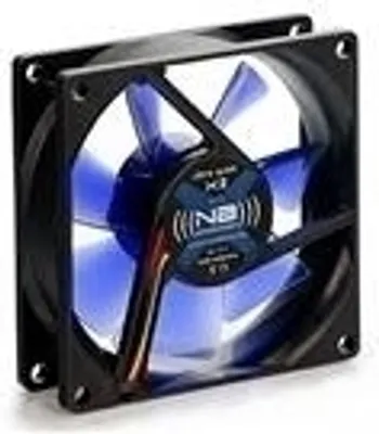 Produktbild von Noiseblocker BlackSilentFan X2, Ventilator, 8 cm, 1800 RPM, 45 m³/h, Schwarz