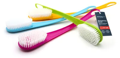 Image de MartiniSPA : Brosse de massage colorée pour le soin du corps, avec des poils, 169 g