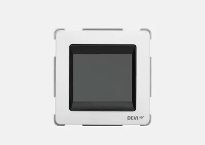 Obrázok produktu pre DANFOSS DE-VI DEVIreg Touch 140F1065 podomietkový hodinový termostat 16A,230V bez rámu
