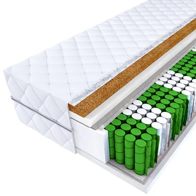 Zdjęcie produktu dla Materac kieszeniowy z kokosem CARL 90x200 H3/H4- KONIEC Z BÓLEM PLECÓW!