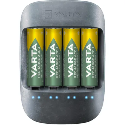 Produktbild von VARTA Akku Ladegerät inkl. 4X AA 2100mAh Batterieladegerät AA AAA