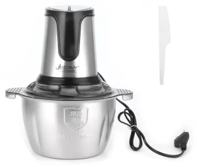 Produktbild von Elektrische Fleischmühle, Edelstahl, für Küche und Haushalt, Gemüsemühle, Küchengerät zum Kochen