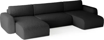 Produktbild von FEDVE Ecksofa Varde U Form Universell Sofa Schlaffunktion Bettkästen Sofagarnitur