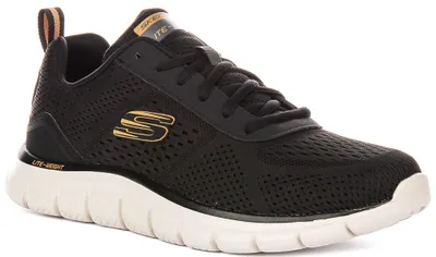 Produktbild von Skechers Track Leshur In Schwarz Für Männer - 10 UK - 45 EU - 11 US / Schwarz