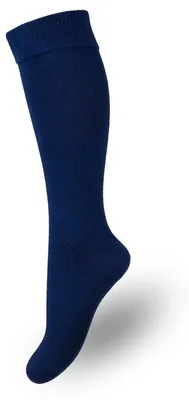 Produktbild von Milena Kinderkniestrümpfe 255 marineblau aus Baumwolle für Mädchen 29-31