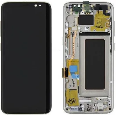 Produktbild von Original Samsung Galaxy S8 G950F AMOLED Display Touchscreen Bildschirm Rahmen Gold & Werkzeug