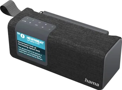 Obrázok produktu pre Hama DR200BT, Cestovné, Digitálny, DAB, DAB+, FM, 5 W, LCD, 6,1 cm (2.4")