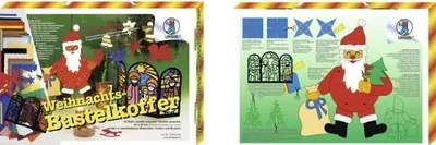 Produktbild von Bastelkoffer Weihnachten 25x35cm VE=53 Blatt sortiert