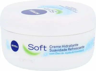 Produktbild von Nivea Soft Feuchtigkeitscreme 50g für Gesicht, Körper und Hände, schnell einziehend