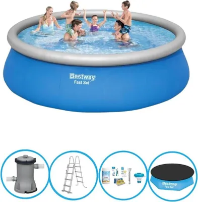 Produktbild von Bestway Pool Fast Set - 457x122 cm - Poolpaket