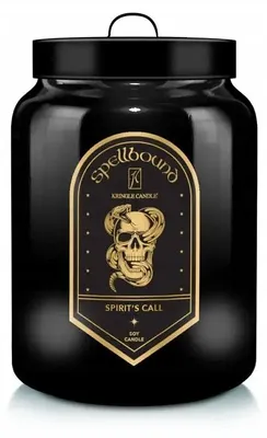 Zdjęcie produktu dla Świeca Kringle Candle Spirit's Call, duża, z dwoma knotami, idealna na Halloween