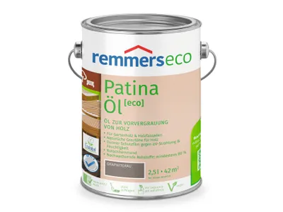 Zdjęcie produktu dla Remmers - Olej tarasowy ECO 2,5 l, grafitowy szary