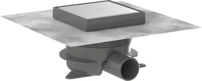 Produktbild von Hansgrohe 56226800 Komplettset Punkt.RainDrain Spot Plus