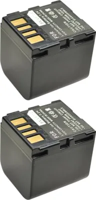 Produktbild von 2x Trade-Shop Li-Ion Akku, 7,2/7,4V für JVC GZ-MG Serie (Everio) GZ-MG60, GZ-MG60E, GZ-MG60EK, GZ-MG60EX, GZ-MG60US, GZ-MG60AA, GZ-MG67, GZ-MG67E, GZ-MG67EX, GZ-MG67AA, GZ-MG67EK, GZ-MG70, GZ-MG70E