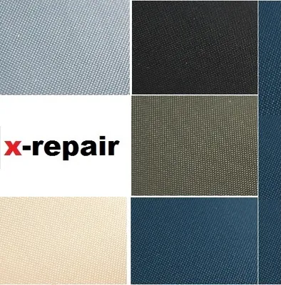 Produktbild von x-repair Patch selbstklebender Reparatur Aufkleber Nylon Flicken für Zelte, Rucksack, Markisen, Schlauchboot, Luftmatratze blau 2 Stück 140 x 140 mm