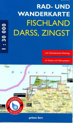 Obrázok produktu pre Cyklistická a turistická mapa Fischland, Darß, Zingst