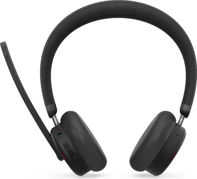 Produktbild von Lenovo ANC Headset 6550, Kabellos, Büro/Callcenter, 20 - 20000 Hz, 165 g, Kopfhörer, Schwarz