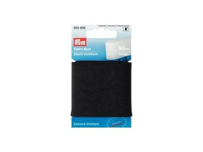 Produktbild von PRYM 90 cm Elastic-Bund 60 mm schwarz