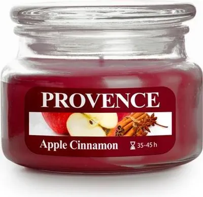 Produktbild von Kerze Im Glas Mit Deckel 200G Apfel+Zimt