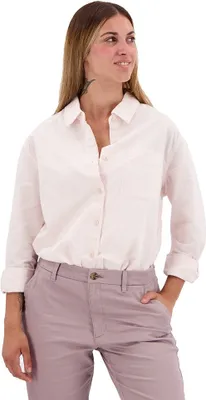 Image de Dockers Original Chemise à manches longues Beige S Femme Beige S