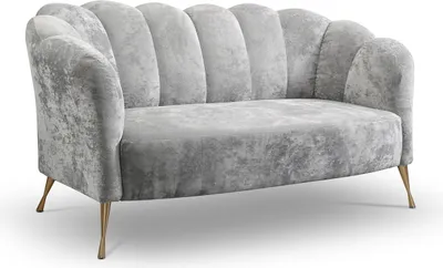 Produktbild von 2-Sitzer Sofa Couch ADRIA eureka 2132 golden Muschel 155 x 78 x 83cm