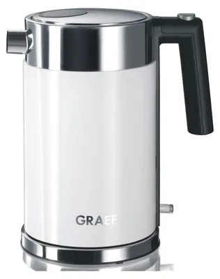 Produktbild von Graef WK 61 Wasserkocher weiss-edelstahl
