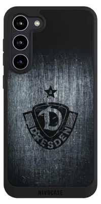 Produktbild von NIVOCASE Handyhülle für Samsung Galaxy S23+  Hülle NIVOpure Case Schwarz Offizielles Lizenzprodukt SG Dynamo Dresden Vintage