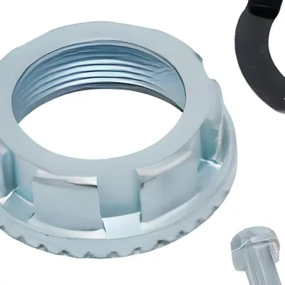Image de Set: Écrou de collecteur - Simson S50, S51, KR51 Schwalbe, etc.
