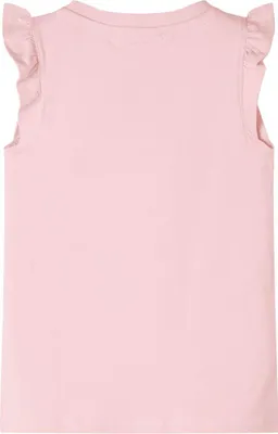 Produktbild von vidaXL Kinder-T-Shirt mit Rüschenärmeln Hellrosa 104