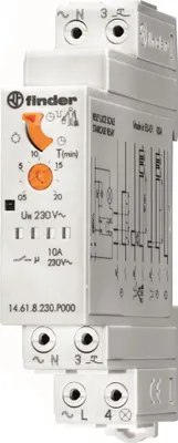 Zdjęcie produktu dla Finder 14.61.8.230.P000 Treppenhaus-Lichtautomat 230 V/AC 1 St. 1 Schließer (14618230P000)