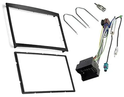 2 DIN Autoradio Montagerahmen-Kit für Peugeot, Fiat, Toyota