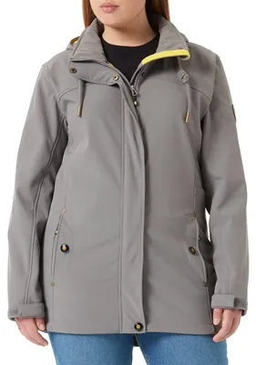 Immagine prodotto di Cappotto da donna Ankerglut, modello corto con cappuccio, giacca foderata, giacca di stagione