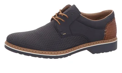 Zdjęcie produktu dla Eleganckie sznurowane buty Rieker w kolorze niebieskim