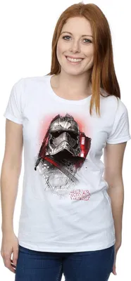 Produktbild von Star Wars - "The Last Jedi" T-Shirt für Damen BI42737 (XL) (Schwarz)