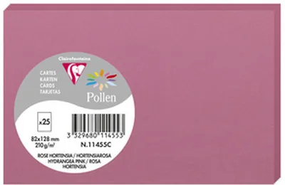 Produktbild von Clairefontaine Karte Pollen 82x128 hostensienr