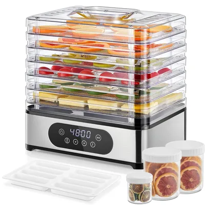 Obrázek produktu pro Sušička potravin dehydrátor ovoce - Pro ovoce a zeleninu - Do kuchyně - Sušička na ovoce a zeleninu