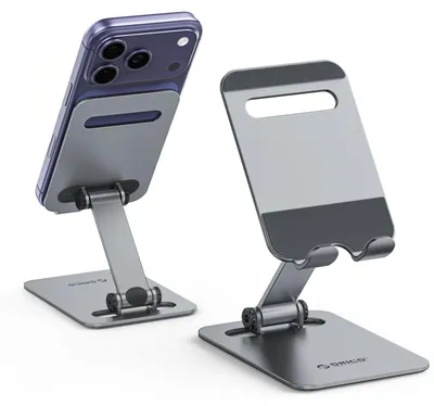 Produktbild von Handyhalterung Schreibtisch Handyständer Tischhalterung - 6,9 Zoll - Metall - 180° verstellbar
