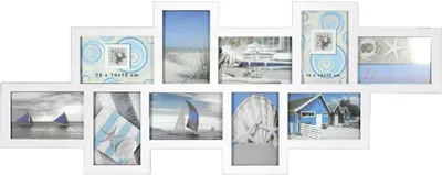 Produktbild von Bilderrahmen GALLERY 10 Fotos, weiß, 80 x 38 cm