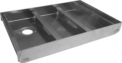 Produktbild von Emco Bodenwanne 75mm, Aluminium, Größe:60x40cm