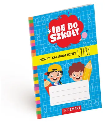 Produktbild von Ide do szkoly Zeszyt kaligraficzny Cyfry A5