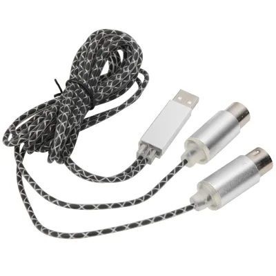 Produktbild von Adapter kabla MIDI, kabel MIDI do konwertera USB IN-OUT, kabel adaptera MIDI, kabel MIDI do konwertera USB IN-OUT, konwerter MIDI USB, kabel MIDI USB