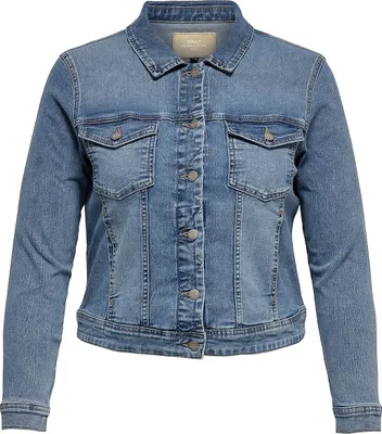Obrázek produktu pro Dámská džínová bunda CARWESPA 15253437 Light Blue Denim, 3XL